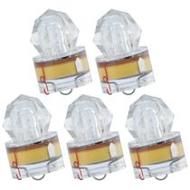 Pacote com 5 luzes Fishing Deep Drop Lights Dr.Fish LED Water Activate