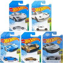 Pacote com 5 unidades Diecast Car Hot Wheels Super Car Exotics Madness Pacote com 5 unidades Diecast Car Hot Wheels Super Car Exotics Madness