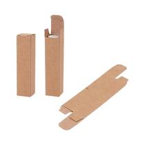 Pacote Com 50 Caixas De Papel Kraft Para Embalagem De Batom, Retangulares, Para Presentes De Óleo