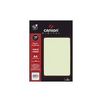 Pacote Com 50 Folhas Verge Verde 180g Canson