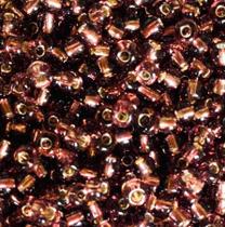 Pacote com 50 gramas miçangão rosa gold cristal Pacote com 50 gramas miçangão rosa gold cristal