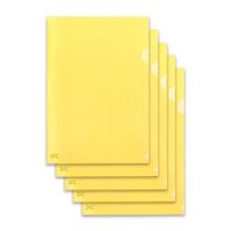 Pacote com 50 Pastas L Organizadoras Escritório Material Escolar e Projetos - DAC