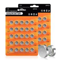 Pacote com 50 Pilhas Alcalinas kunying LR1130 AG10 1,5V Pacote com 50 Pilhas Alcalinas kunying LR1130 AG10 1,5V