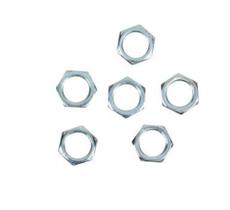 Pacote com 6 acabamentos em níquel Hex Nuts Jandorf 1/8" Pacote com 6 acabamentos em níquel Hex Nuts Jandorf 1/8"