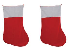 Pacote com 6 acessórios de festa Jumbo Stocking Beistle Pacote com 6 acessórios de festa Jumbo Stocking Beistle