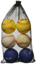 Pacote com 6 bolas de beisebol Foam Training SKLZ para T-Ball e Beisebol