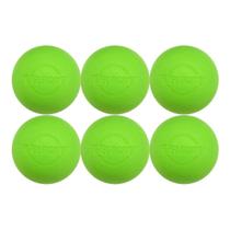 Pacote com 6 bolas de lacrosse Velocity Official NFHS SEI College