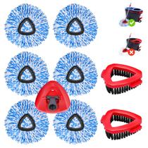 Pacote com 6 cabeças de reposição Mop para o sistema Oceda RinseClean Pacote com 6 cabeças de reposição Mop para o sistema Oceda RinseClean