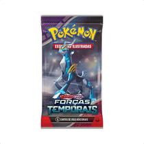 Pacote Com 6 Cartas Pokémon Forças Temporais Copag Ev5 Ex - pokemon card pack