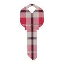 Pacote com 6 chaves Hillman WACKEY-66-KW1-PLAID