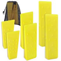 Pacote com 6 felling Wedges AR-PRO com pontas de 5,5 cm, 8 cm e 10 cm com bolsa