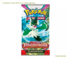 Pacote Com 6 Figurinhas Pokémon Escarlate E Violeta Original