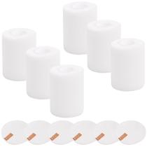 Pacote com 6 filtros de reposição de espuma para aspirador Shark IQ R101AE Pacote com 6 filtros de reposição de espuma para aspirador Shark IQ R101AE