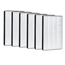 Pacote com 6 filtros Nispira F2 A2 True HEPA