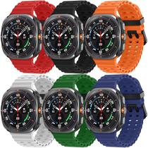 Pacote com 6 pulseiras de relógio compatíveis com Samsung Galaxy Watch Ultra 47 mm