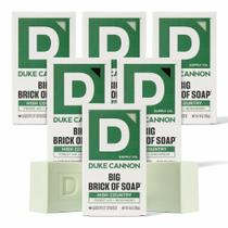 Pacote com 6 sabonetes Duke Cannon Big Brick, 283 g High Country