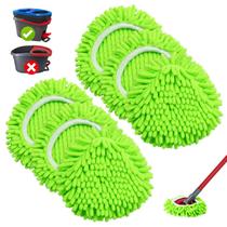 Pacote com 6 substitutos Mop Heads para o tanque O Cedar RinseClean 2