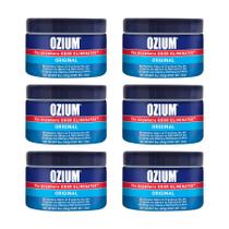 Pacote com 6 unidades de gel eliminador de odor Ozium 240 ml para casas, carros e escritórios
