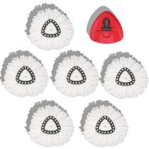 Pacote com 6 unidades de reposição para esfregão O Cedar EasyWring Spin Mop Pacote com 6 unidades de reposição para esfregão O Cedar EasyWring Spin Mop