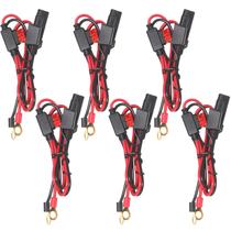 Pacote com 6 unidades de terminais SPARKING SAE to O Ring de 61 cm 16AWG