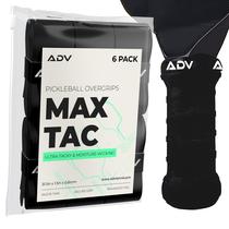 Pacote com 6 unidades do Pickleball Overgrip ADV MaxTac Soft Dry Sweat Absorbing