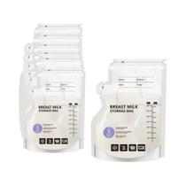 Pacote Com 60 Sacos Transparentes Para Armazenamento De Leite Materno Sensíveis À Temperatura Em PE Pacote Com 60 Sacos Transparentes Para Armazenamento De Leite Materno Sensíveis À Temperatura Em PE