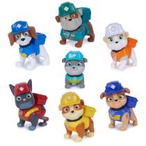 Pacote com 7 Bonecos de Ação Rubble & Crew - Presentes para Crianças