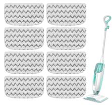 Pacote com 8 almofadas de reposição Steam Mop para a série Shark S1000