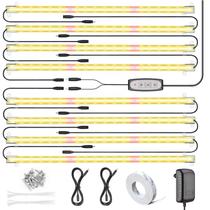 Pacote com 8 LEDs Grow Light Relassy 80W Full Spectrum para plantas Pacote com 8 LEDs Grow Light Relassy 80W Full Spectrum para plantas