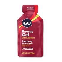 Pacote com 8 limonadas de framboesa Energy Gel GU Energy Original
