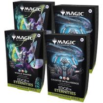 Pacote com Decks de Commander Magic: The Gathering Edge of Eternities