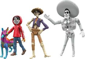 Pacote com vários bonecos de ação Disney Pixar Coco Storyteller Pacote com vários bonecos de ação Disney Pixar Coco Storyteller