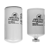 Pacote combinado de filtros AirDog Pre-Filter WS100 e Fuel FF100-2