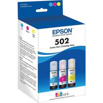 Pacote combinado de garrafas de tinta Epson 502 EcoTank Ultra-high Cap. Pacote combinado de garrafas de tinta Epson 502 EcoTank Ultra-high Cap.