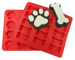 Pacote combinado de moldes de silicone para assar patas e ossos - MERRY BIRD