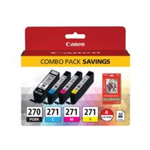 Pacote combinado de papel fotográfico Canon PGI-270/CLI-271 para Canon Pacote combinado de papel fotográfico Canon PGI-270/CLI-271 para Canon
