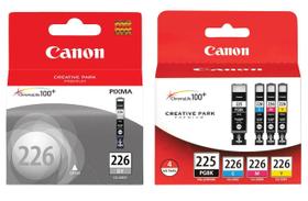 Pacote combinado de tanques de tinta Canon PGI-225/CLI-226 + CLI-226 cinza Pacote combinado de tanques de tinta Canon PGI-225/CLI-226 + CLI-226 cinza