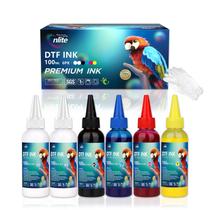 Pacote combinado de tinta DTF Enlite 100mL para transferência de calor de filme PET