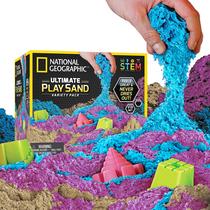 Pacote combinado Moon Sand National Geographic de 2,7 kg com moldes Castle Pacote combinado Moon Sand National Geographic de 2,7 kg com moldes Castle