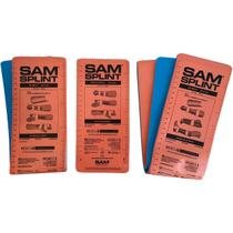 Pacote combinado Splint Rescue Essentials SAM SPLINT 3X de 36 cm, 18 cm e 9 cm