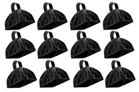 Pacote Cowbells Rhode Island Novelty Metal Black de 3 polegadas com 12