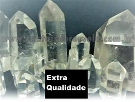 Pacote de 1 Kg de Cristais de Quartzo Lapidado Natural - 10 a 80g - Classe A - Atacado Pacote de 1 Kg de Cristais de Quartzo Lapidado Natural - 10 a 80g - Classe A - Atacado