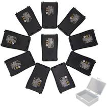 Pacote de 10 baterias Walkie Talkie de substituição para Baofeng Pacote de 10 baterias Walkie Talkie de substituição para Baofeng