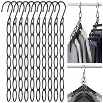 Pacote de 10 cabides para roupas NiHome para casa, escritório e viagens