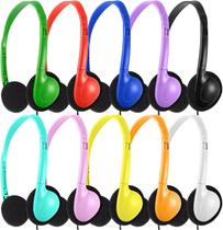 Pacote de 10 fones de ouvido de sala de aula XOSDA LS04 para crianças e escolas Pacote de 10 fones de ouvido de sala de aula XOSDA LS04 para crianças e escolas