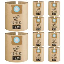 Pacote de 10 sacos de vácuo para aspirador úmido/seco DEWALT 45 a 60L