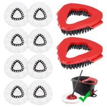 Pacote de 10 substitutos Mop Heads compatível com O-Cedar