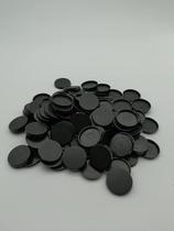 Pacote de 100 bases redondas de 25 mm para Warhammer 40k e AoS Games Workshop Pacote de 100 bases redondas de 25 mm para Warhammer 40k e AoS Games Workshop