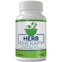 Pacote de 100 cápsulas de Suplemento Herb Therapy Sea Moss