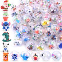 Pacote de 100 cápsulas para máquinas de venda automática Gumball Joottuan com brinquedos